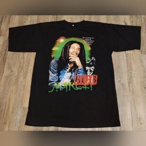 Vintage‎ Bob Marley T-shirt size 2XL (RARE flaw)